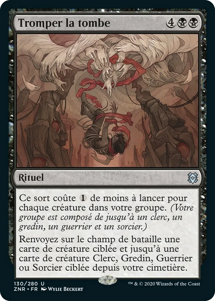 Tromper la tombe — Zendikar Rising — Magic: The Gathering