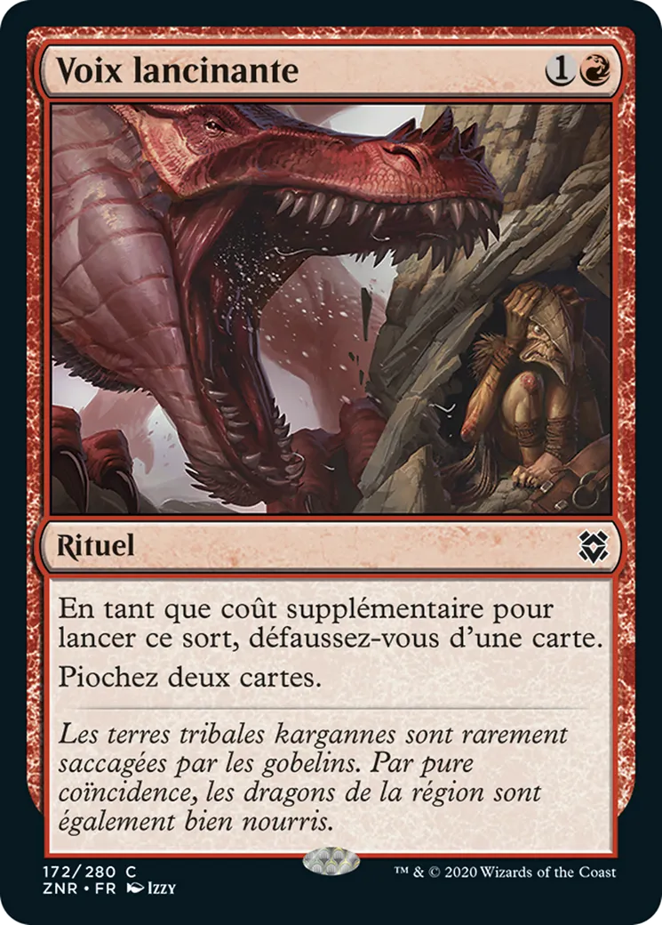 Voix lancinante — Zendikar Rising — Magic: The Gathering