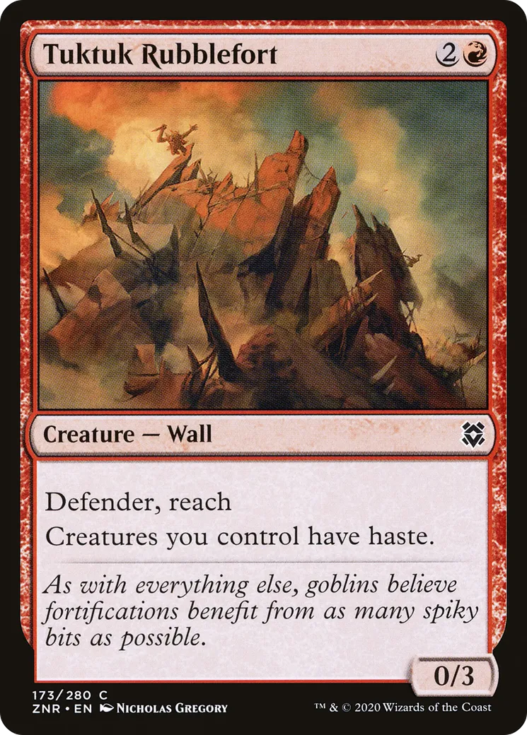 Fort de gravas tuktuk — Zendikar Rising — Magic: The Gathering