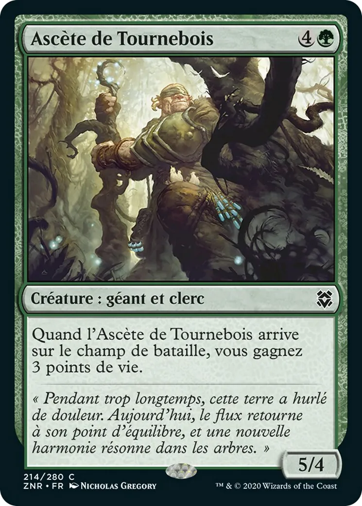 Ascète de Tournebois — Zendikar Rising — Magic: The Gathering