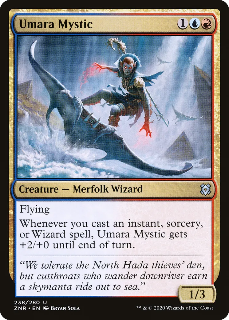 Mystique de l'Oumara — Zendikar Rising — Magic: The Gathering