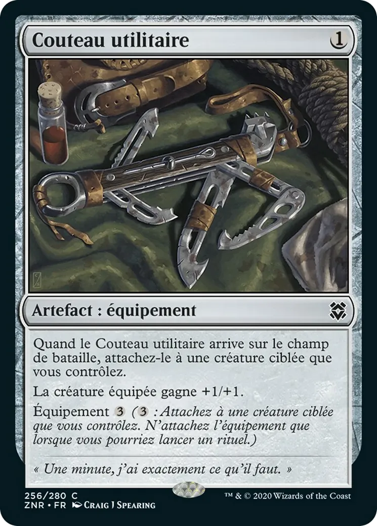 Couteau utilitaire — Zendikar Rising — Magic: The Gathering