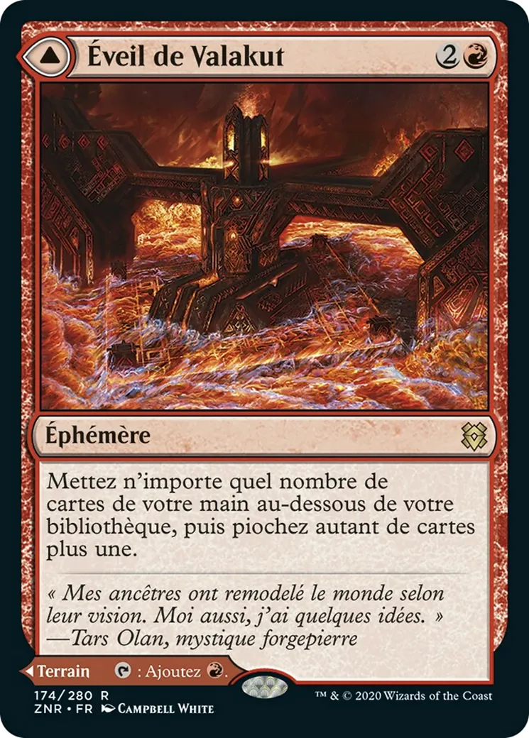 Éveil de Valakut // Forgepierre de Valakut