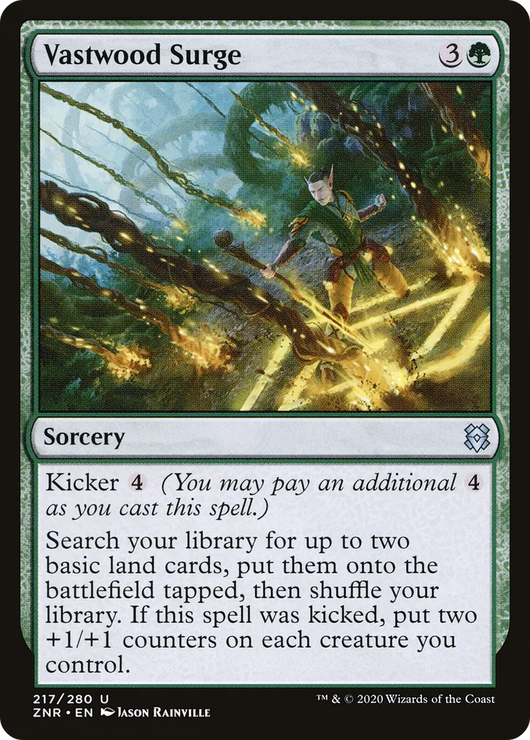 Déferlement de Vastebois — Zendikar Rising — Magic: The Gathering