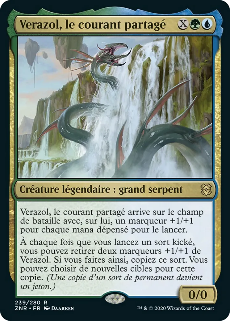 Verazol, le courant partagé — Zendikar Rising — Magic: The Gathering