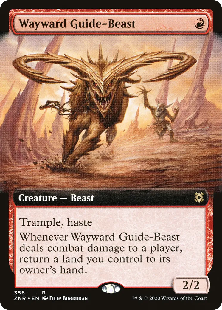 Bête-guide rétive — Zendikar Rising — Magic: The Gathering