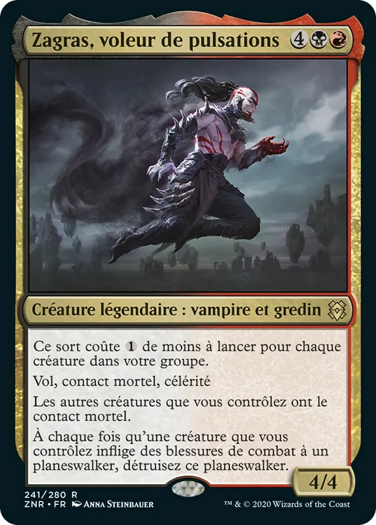 Zagras, voleur de pulsations — Zendikar Rising — Magic: The Gathering