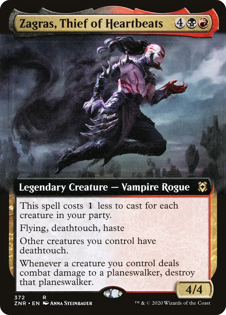 Zagras, Thief of Heartbeats — Zendikar Rising — Magic: The Gathering