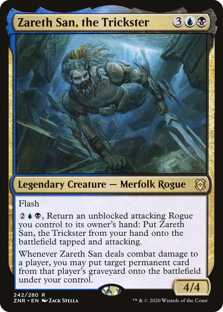 Zareth San, the Trickster — Zendikar Rising — Magic: The Gathering