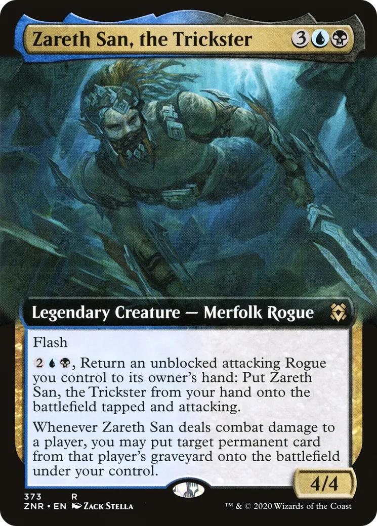 Zareth San, the Trickster from Zendikar Rising - Magic: The Gathering
