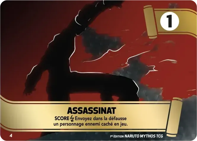 Assassinat — Konoha Shidō (2nd Edition) — Naruto Mythos TCG