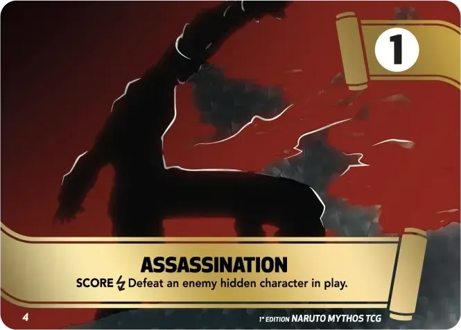 Assassination — Konoha Shidō (2nd Edition) — Naruto Mythos TCG