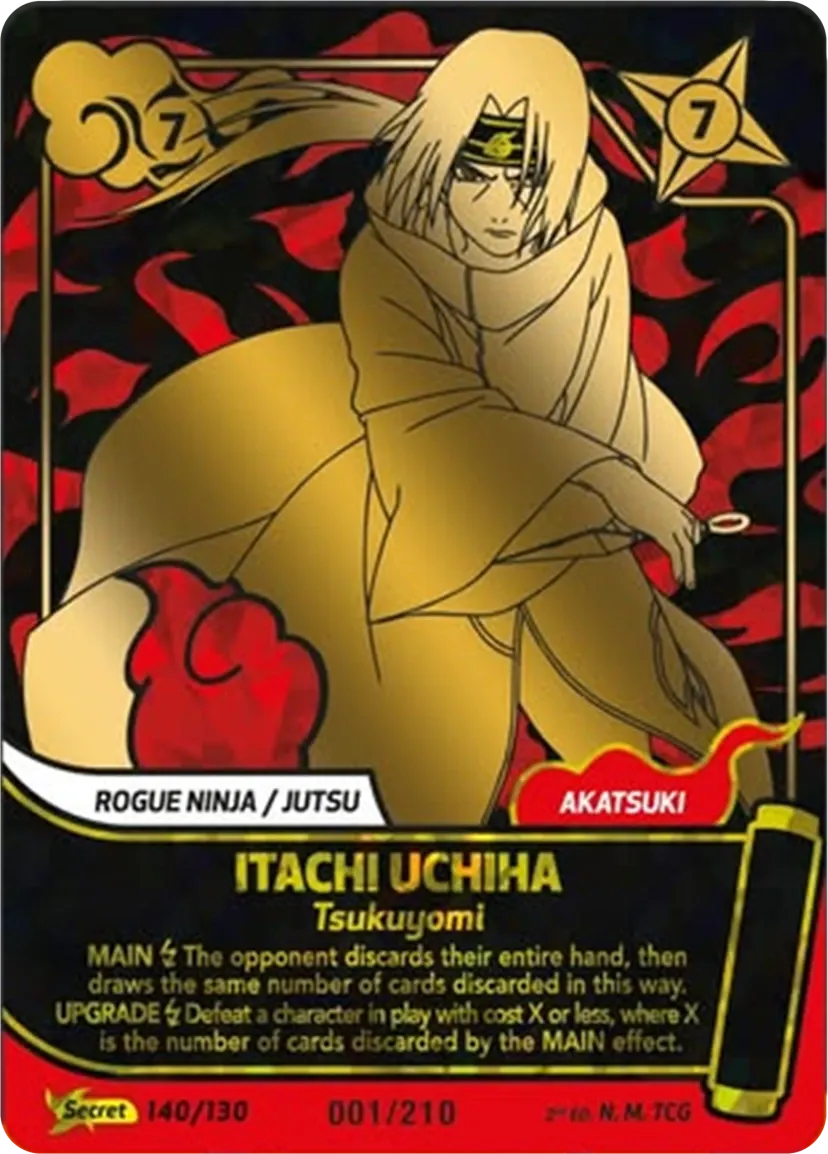 Itachi Uchiha - Tsukuyomi — Konoha Shidō (2nd Edition) — Naruto Mythos TCG