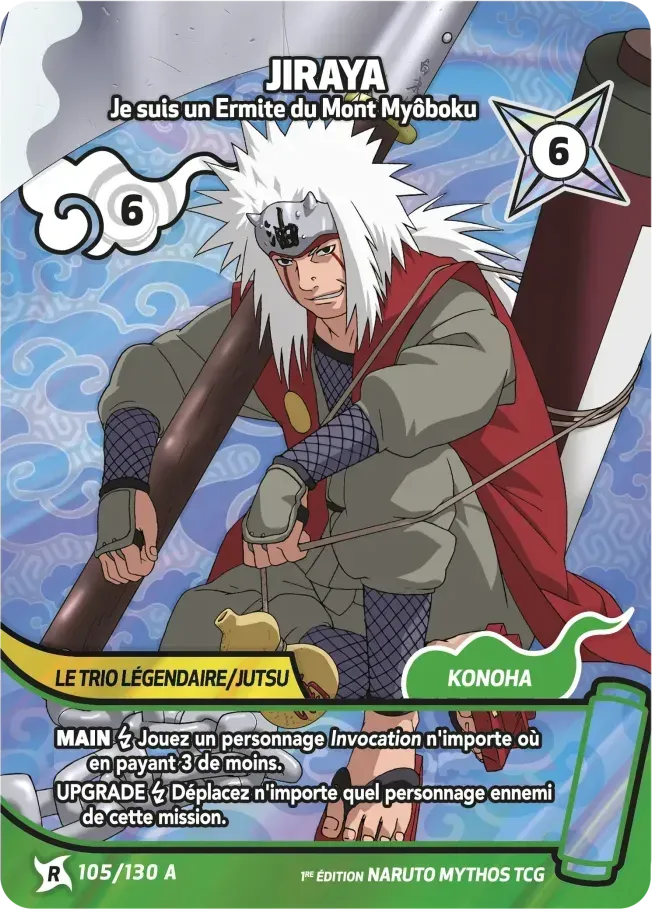 Jiraya - Je suis un Ermite du Mont Myôboku from Konoha Shidō (2nd Edition) - Naruto Mythos TCG