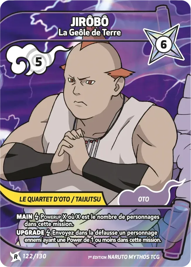 Jirôbô - La Geôle de Terre — Konoha Shidō (2nd Edition) — Naruto Mythos TCG