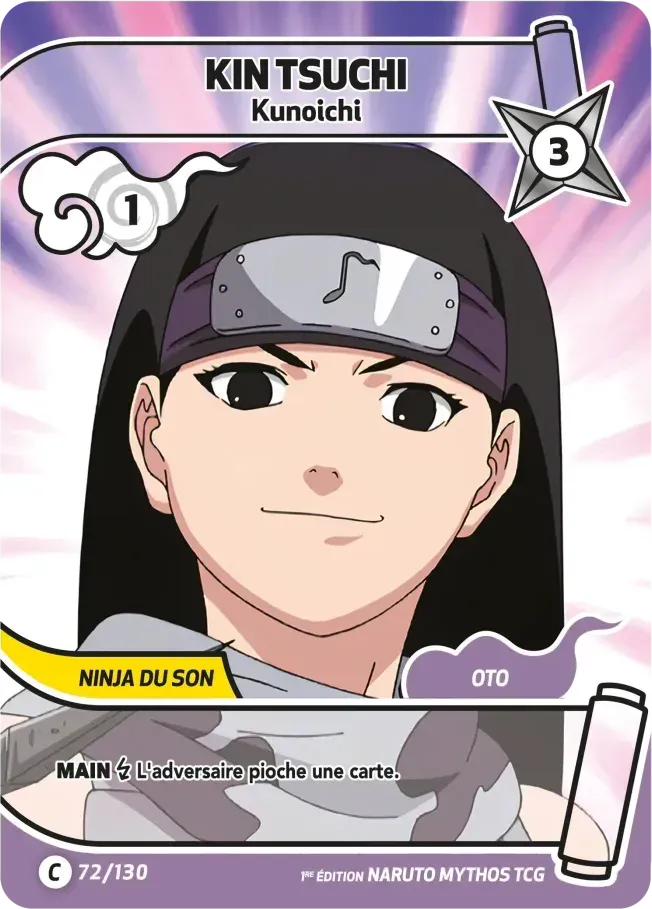 Kin Tsuchi - Kunoichi — Konoha Shidō (2nd Edition) — Naruto Mythos TCG