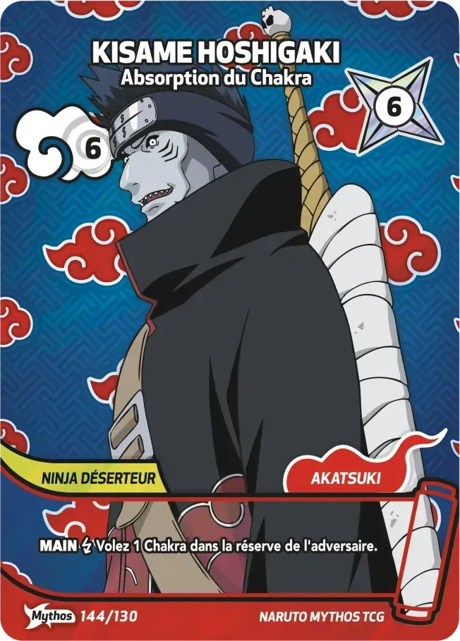 Kisame Hoshigaki - Absorption du Chakra — Konoha Shidō (2nd Edition) — Naruto Mythos TCG