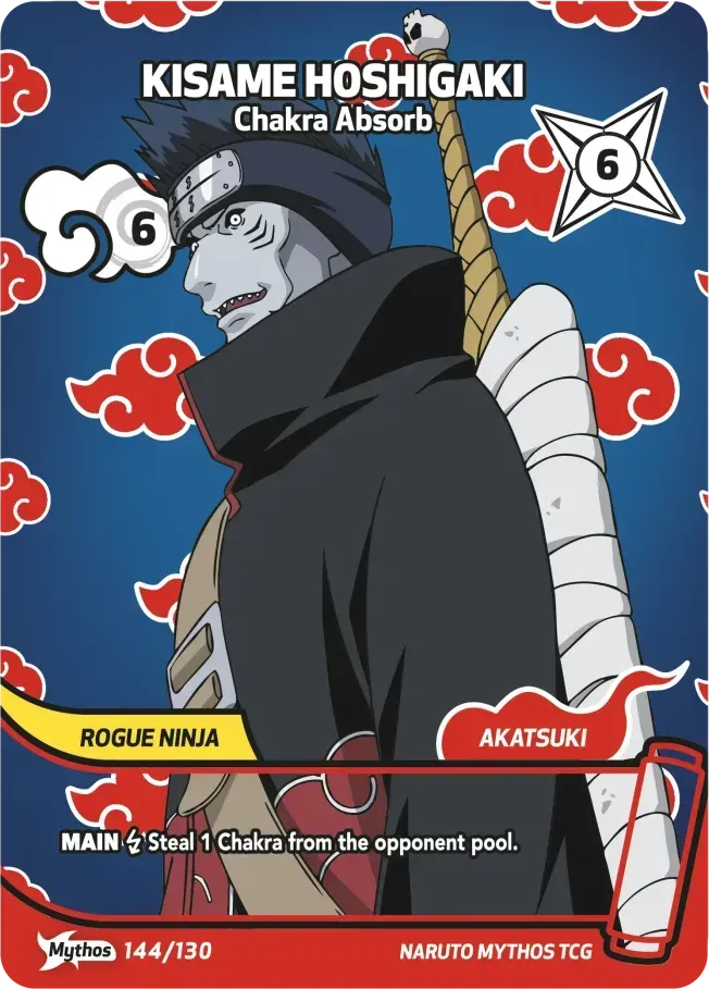 Kisame Hoshigaki - Chakra Absorb from Konoha Shidō (2nd Edition) - Naruto Mythos TCG