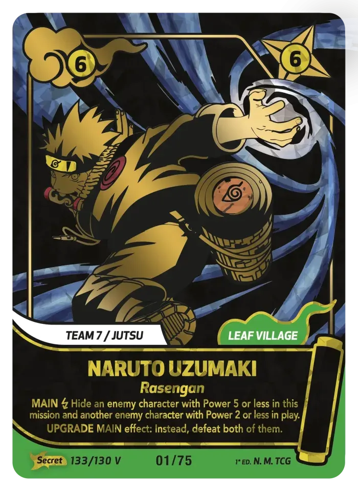 Naruto Uzumaki - Rasengan — Konoha Shidō (2nd Edition) — Naruto Mythos TCG