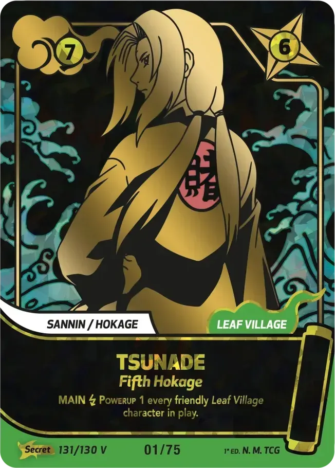 Tsunade - Fifth Hokage — Konoha Shidō (2nd Edition) — Naruto Mythos TCG