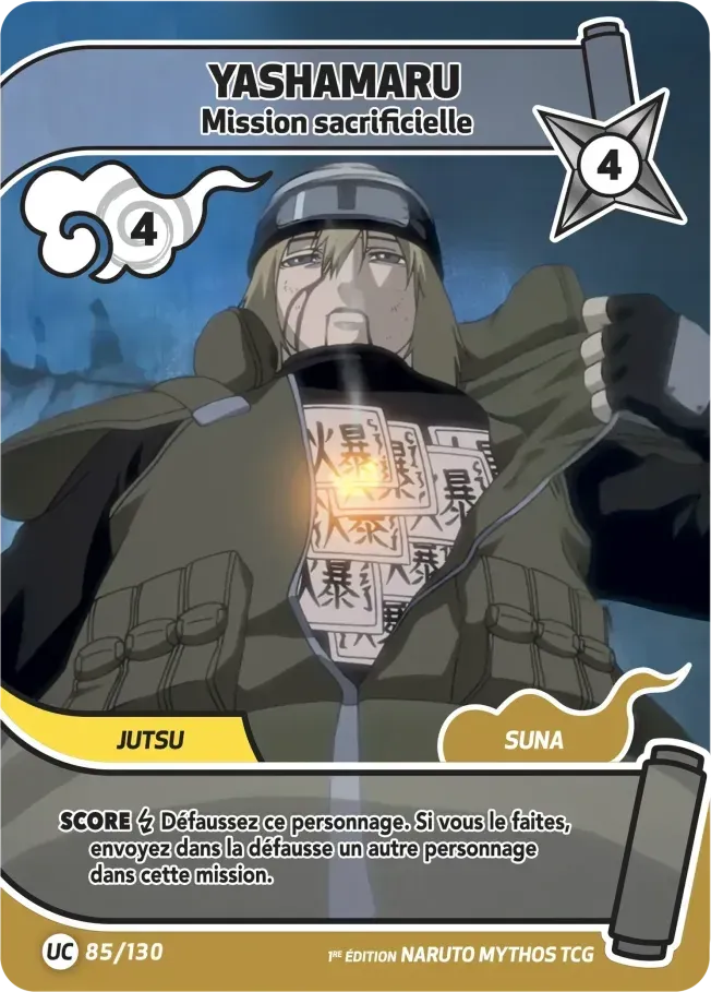 Yashamaru - Mission sacrificielle — Konoha Shidō (2nd Edition) — Naruto Mythos TCG