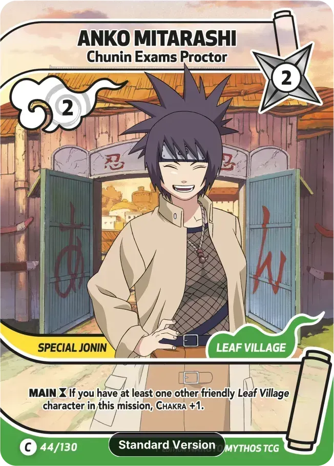 Anko Mitarashi - Genin Exams Proctor from Konoha Shidō - Naruto Mythos TCG