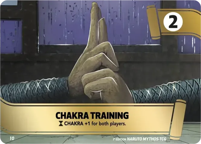 Chakra Training — Konoha Shidō — Naruto Mythos TCG