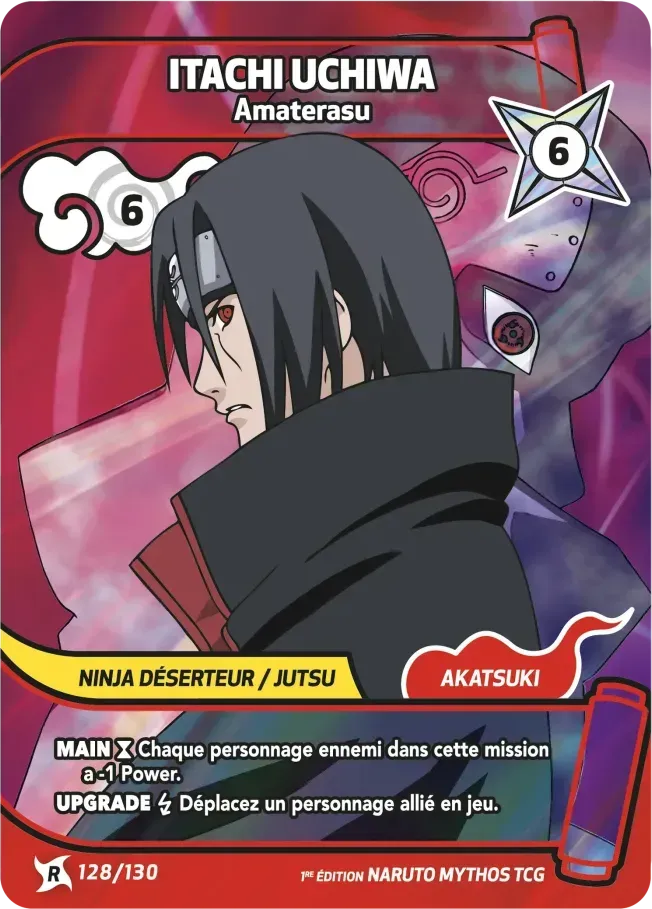 Itachi Uchiwa - Amaterasu from Konoha Shidō - Naruto Mythos TCG