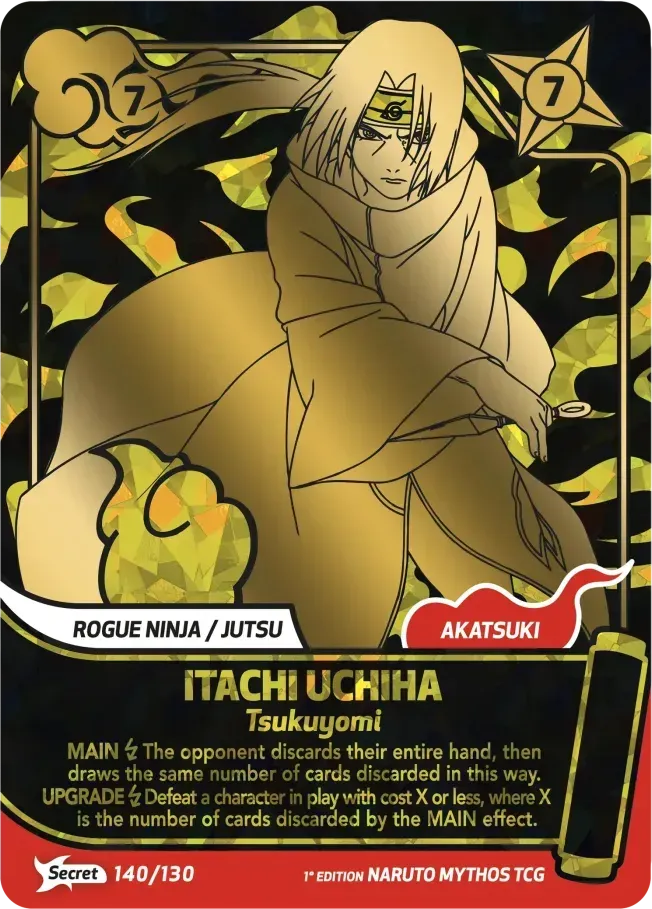 Itachi Uchiha - Tsukuyomi — Konoha Shidō — Naruto Mythos TCG