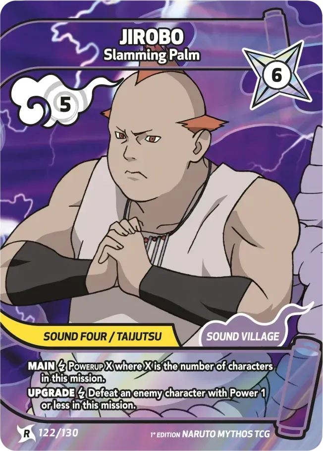 Jirôbô - La Geôle de Terre — Konoha Shidō — Naruto Mythos TCG