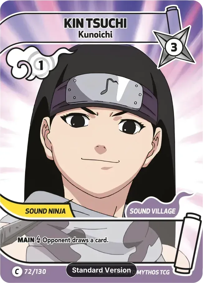 Kin Tsuchi - Kunoichi — Konoha Shidō — Naruto Mythos TCG
