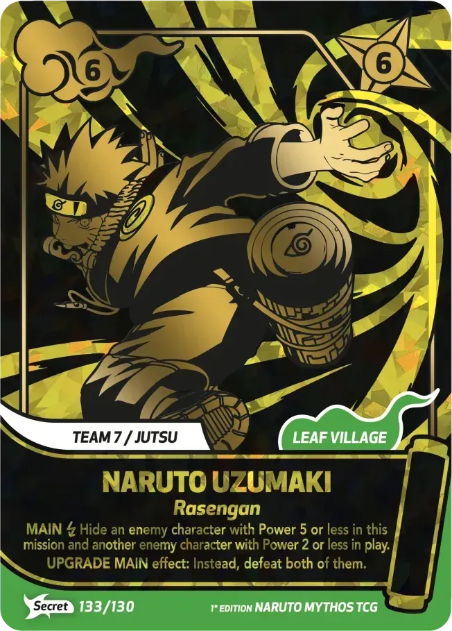 Naruto Uzumaki - Rasengan — Konoha Shidō — Naruto Mythos TCG