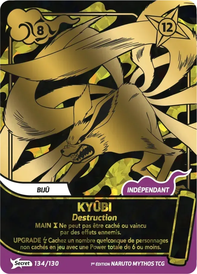 Kyûbi - Destruction — Konoha Shidō — Naruto Mythos TCG