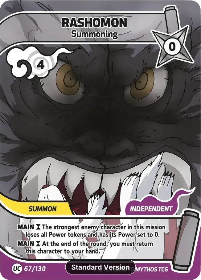 Rempart - Invocation — Konoha Shidō — Naruto Mythos TCG