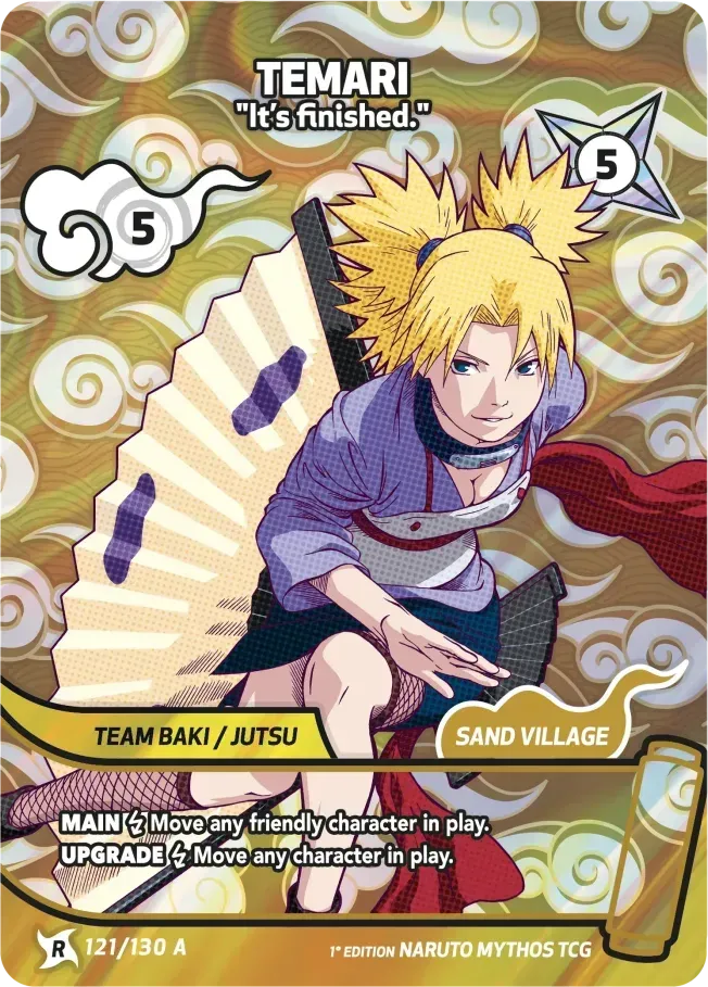 Temari - It’s finished. — Konoha Shidō — Naruto Mythos TCG