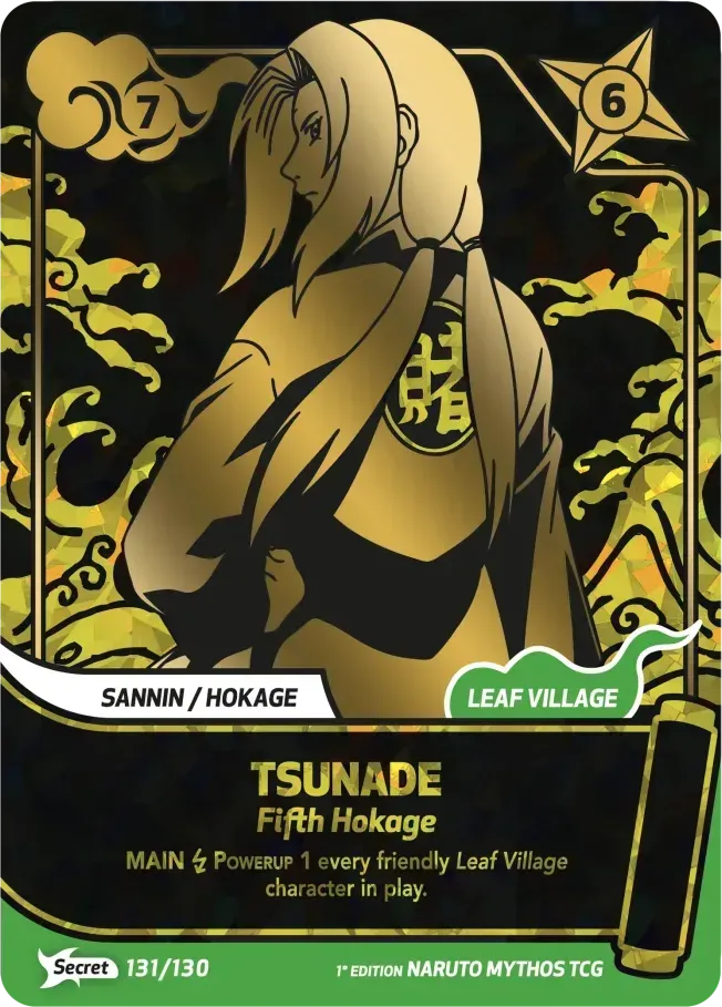 Tsunade - Cinquième Hokage — Konoha Shidō — Naruto Mythos TCG
