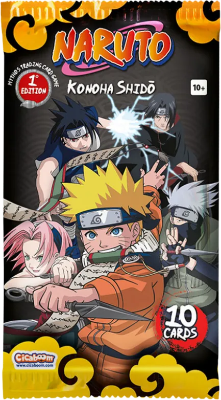 Booster Konoha Shido (First edition) — Konoha Shidō — Naruto Mythos TCG