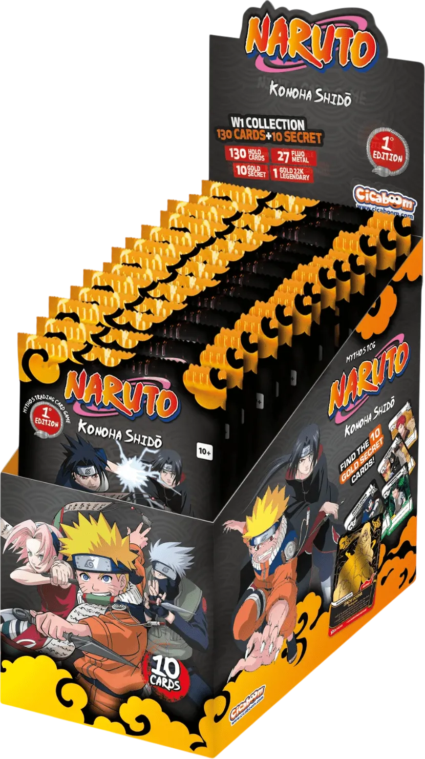 Booster Box Konoha Shido (First edition) from Konoha Shidō - Naruto Mythos TCG