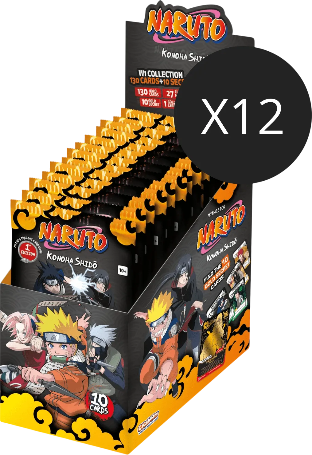 Booster Case Konoha Shido (First edition) — Konoha Shidō — Naruto Mythos TCG