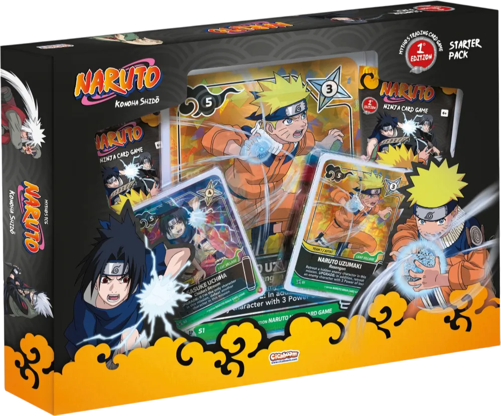 Starter Set Konoha Shido (First edition) — Konoha Shidō — Naruto Mythos TCG