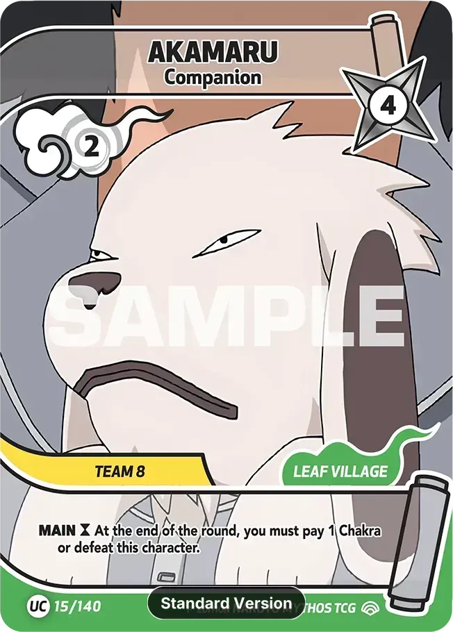 Akamaru - Companion — Shinobi Shiren — Naruto Mythos TCG