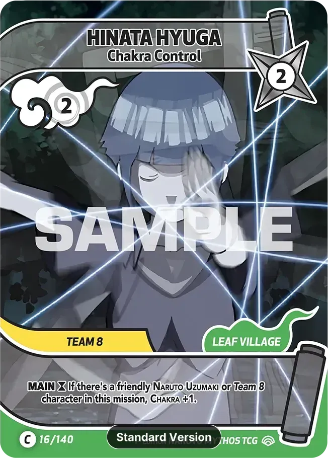 Hinata Hyuga - Chakra Control — Shinobi Shiren — Naruto Mythos TCG