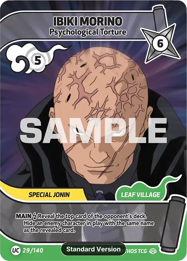 Ibiki Morino - Psychological Torture — Shinobi Shiren — Naruto Mythos TCG