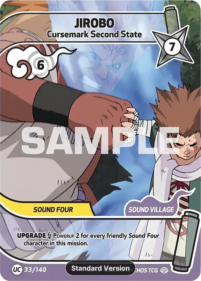 Jirobo - Cursemark Second State — Shinobi Shiren — Naruto Mythos TCG