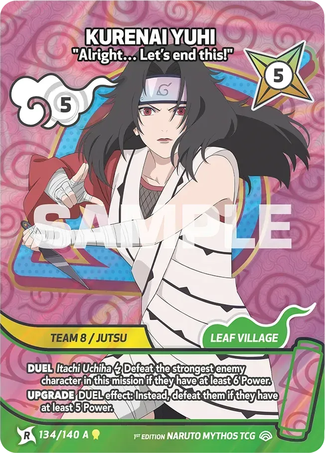 Kurenai Yuhi - "Alright… Let’s end this!" — Shinobi Shiren — Naruto Mythos TCG