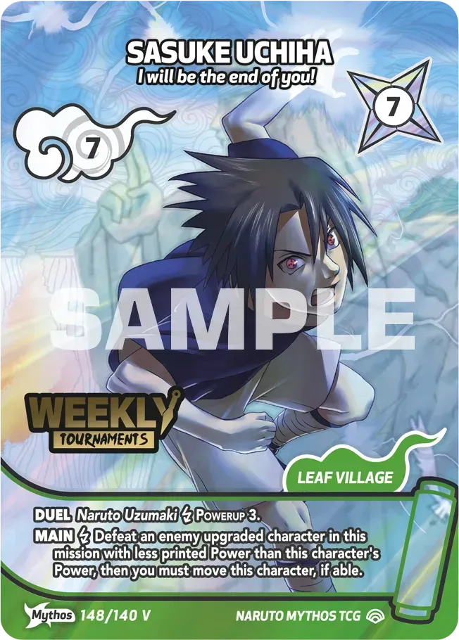 Naruto Uzumaki - "You idiot..." — Shinobi Shiren Promos — Naruto Mythos TCG