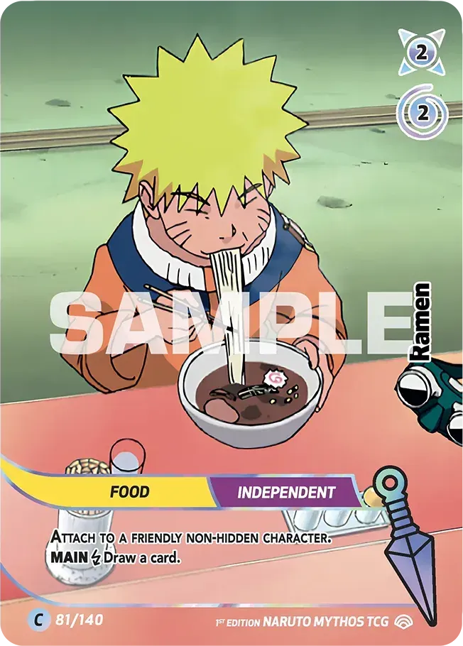 Ramen — Shinobi Shiren — Naruto Mythos TCG