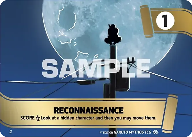 Reconnaissance — Shinobi Shiren — Naruto Mythos TCG