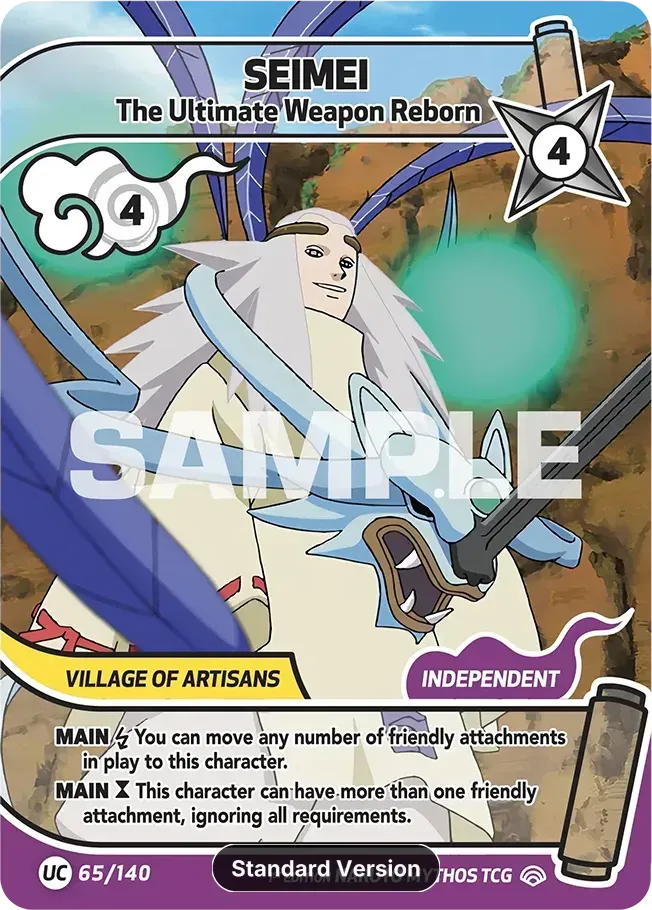 Seimei - The Ultimate Weapon Reborn — Shinobi Shiren — Naruto Mythos TCG