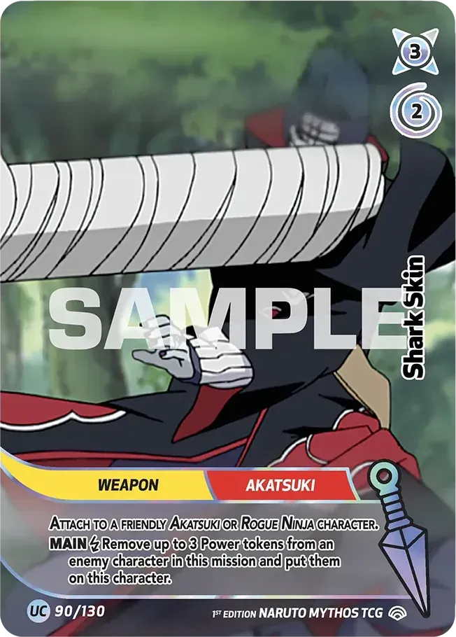 Shark Skin — Shinobi Shiren — Naruto Mythos TCG